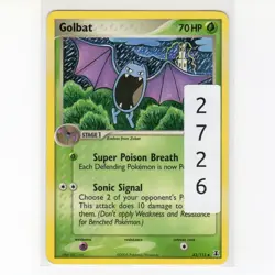 Pokemon TCG Golbat 43/113 EX Delta Species Regular Uncommon Card EN-MP 2005 - Image 3