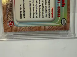 Sandslash Pokemon Card 1999 Topps TV Animation No.28 (ERROR) card - Image 4
