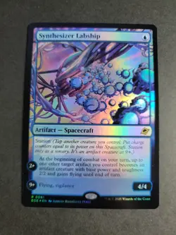 Synthesizer Labship (Foil) Rare MTG Edge of Eternities - Image 1