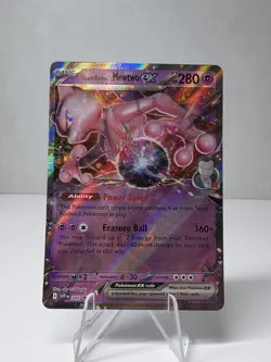 Team Rocket's Mewtwo ex 205 Sv: Scarlet & Violet Promo Cards Holo - Image 1