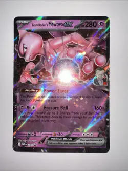 Team Rocket's Mewtwo ex 205 Sv: Scarlet & Violet Promo Cards Holo - Image 2
