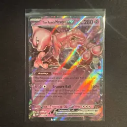 Team Rocket's Mewtwo ex 205 Sv: Scarlet & Violet Promo Cards Holo - Image 1