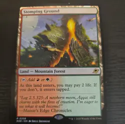 MTG NM Stomping Ground #258 Non-Foil EOE Edge of Eternities Magic - Image 1