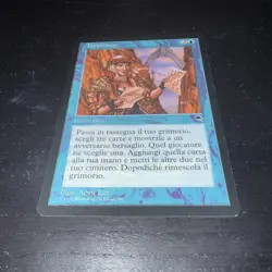 🇮🇹 MTG Intuizione NM Tempest 1997 - Italian Intuition - Vintage Blue Tutor - Image 2