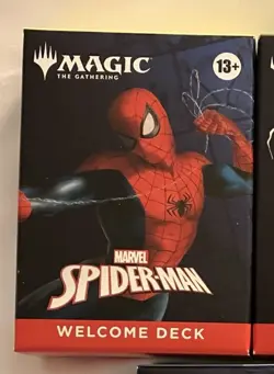 SDCC 2025 Hasbro Marvel MTG WHITE Spider-Man Welcome Deck Brand New IN HAND - Image 1