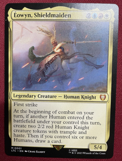 MTG Knight Tribal Commander Deck English - Eowyn, Shieldmaiden - Image 1