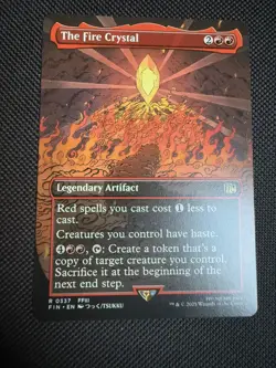 Mtg FIN Final Fantasy Showcase - The Fire Crystal -NM - Image 1