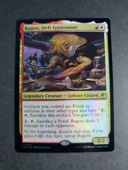 Ragost, Deft Gastronaught (Foil) Rare MTG Edge of Eternities - Image 1