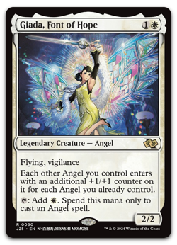 mtg magic Giada, Font of Hope jumpstart foundations ENGLISH fontaine de l'espoir - Image 1