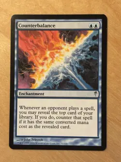 MTG Magic the Gathering Counterbalance Coldsnap LP - Image 1