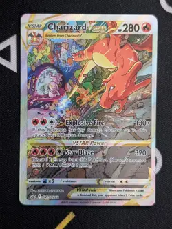 Charizard Vstar SWSH262 - Black Star Promo - Pokemon - NM - Image 1
