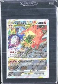 Charizard Vstar SWSH262 - Black Star Promo - Pokemon - NM - Image 1