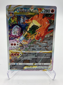 Charizard Vstar SWSH262 - Black Star Promo - Pokemon - NM - Image 1