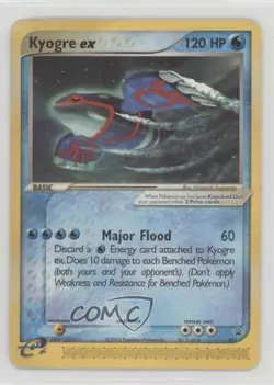 Kyogre ex (Nintendo Power Magazine) Pokemon Black Star Promo #001 2002 2f4 - Image 1