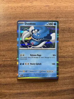 💎Dondozo Holo Rare - 061/198 - Scarlet & Violet Base Pokemon 2023 - Image 1
