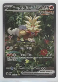 Gouging Fire ex Special Illustration Rare Pokemon SV05: Temporal Forces 1ab5 - Image 1