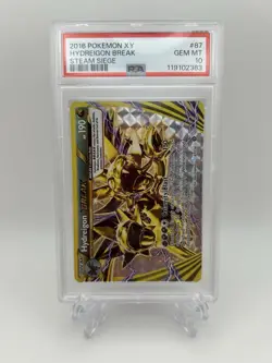 2016 Pokemon TCG Hydreigon Break X Y Steam Siege #87 PSA 10 - Image 1