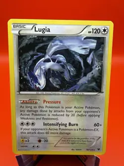 Pokemon Lugia 78/124 XY Fates Collide Rare NM Condition (read Description) - Image 1