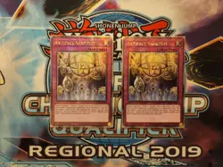 Yugioh Artifact Sanctum - RA04-EN217 - Quarter Century Secret Rare 1st Ed NM x2 - Image 1