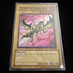 YuGiOh TCG Curse of Dragon LOB-066 Unlimited Super Rare - Image 2