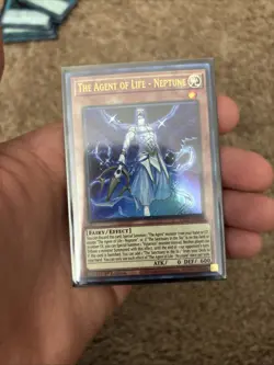Yu-Gi-Oh Card - GFP2-EN008 - THE AGENT OF LIFE - NEPTUNE (ultra rare) - NM/Mint - Image 1