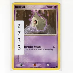 Pokemon TCG Duskull 50/108 EX Power Keepers Regular Common Card EN-MP 2007 - Image 3