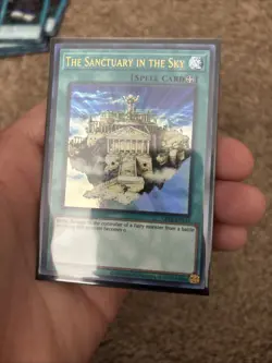 Yu-Gi-Oh Card - GFP2-EN151 - THE SANCTUARY IN THE SKY (ultra rare holo) NM/Mint - Image 1