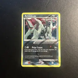 Arceus AR1 LV. 100 Arceus Pokemon Card Holo Rare Moderately Played MP - Image 1