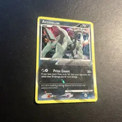 Arceus AR1 LV. 100 Arceus Pokemon Card Holo Rare Moderately Played MP - Image 2