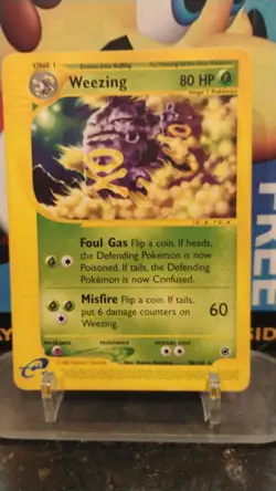 WEEZING Expedition E-Series POKEMON Non-Holo 2002 Trading Card 70/165 - Image 1