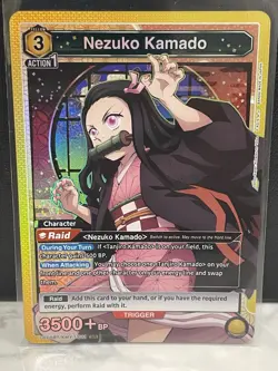 Nezuko Kamado UA05BT/KMY-1-011 SR Demon Slayer Union Arena Card - Image 1