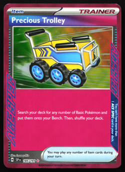 Precious Trolley 185/191 Surging Sparks Ace Spec Rare Near Mint Pokemon Card - Image 1