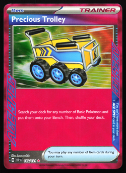 Precious Trolley 185/191 Surging Sparks Ace Spec Rare Near Mint Pokemon Card - Image 1