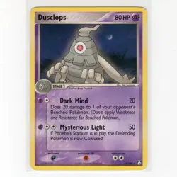 Pokemon TCG Dusclops 14/108 EX Power Keepers Regular Rare Card EN-MP 2007 - Image 1