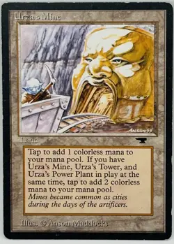 MTG Urza's Mine (Mouth) Antiquities Regular Uncommon Artifact - Image 1