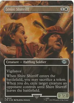 Shire Shirriff 441 Uncommon MTG Lord of the Rings Middle Earth Middle Earth NM/M - Image 1