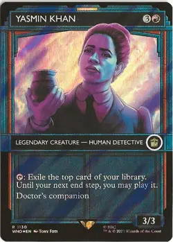 Yasmin Khan 1130 Rare MTG Universes Beyond: Doctor Who NM/M BBC - Image 1