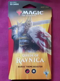Magic The Gathering GUILDS OF RAVNICA BOROS THEME BOOSTER PACK new sealed MTG - Image 1