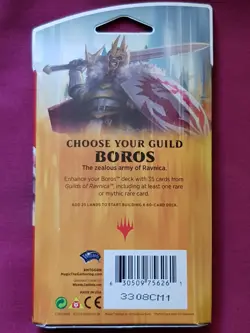Magic The Gathering GUILDS OF RAVNICA BOROS THEME BOOSTER PACK new sealed MTG - Image 2