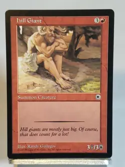 MTG Hill Giant Portal Regular Common Magic - Image 1