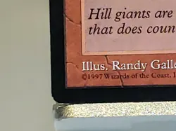 MTG Hill Giant Portal Regular Common Magic - Image 5