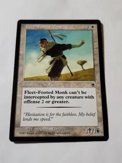 MTG Fleet-Footed Monk Portal Regular Common Magic EX - Image 1