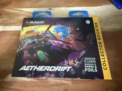 2025 MTG Aetherdrift Collector Booster Box (1 pack) - Image 1