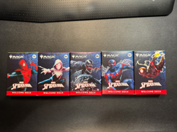 MAGIC THE GATHERING SPIDER-MAN STARTER DECK SET MTG SDCC 2025 MARVEL WELCOME - Image 1