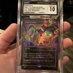 MTG Coat of Arms (Double Rainbow Foil) Secret Lair Com Deck 1903 CGC 10 Pop 2 🔥 - Image 1