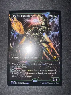 Icetill Explorer MTG Edge Of Eternities 0362 Showcase Foil NM - Image 1