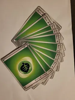 Pokemon Grass Energy SVE 2023 Set Of 10 Cards Included - Image 1