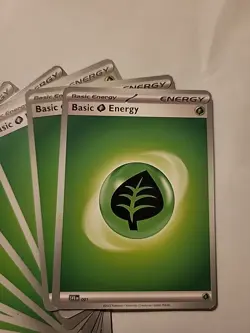 Pokemon Grass Energy SVE 2023 Set Of 10 Cards Included - Image 2