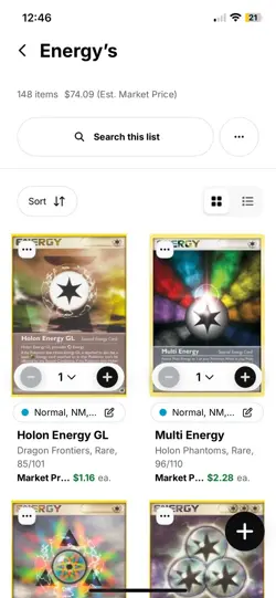 vintage pokemon lot of 39 Cards + Vintage Energy Lot - Image 2