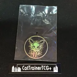 NEW Jolteon Coin Pokemon Center Japan Gacha Collection Holo Vol 5 Eeveelutions - Image 1